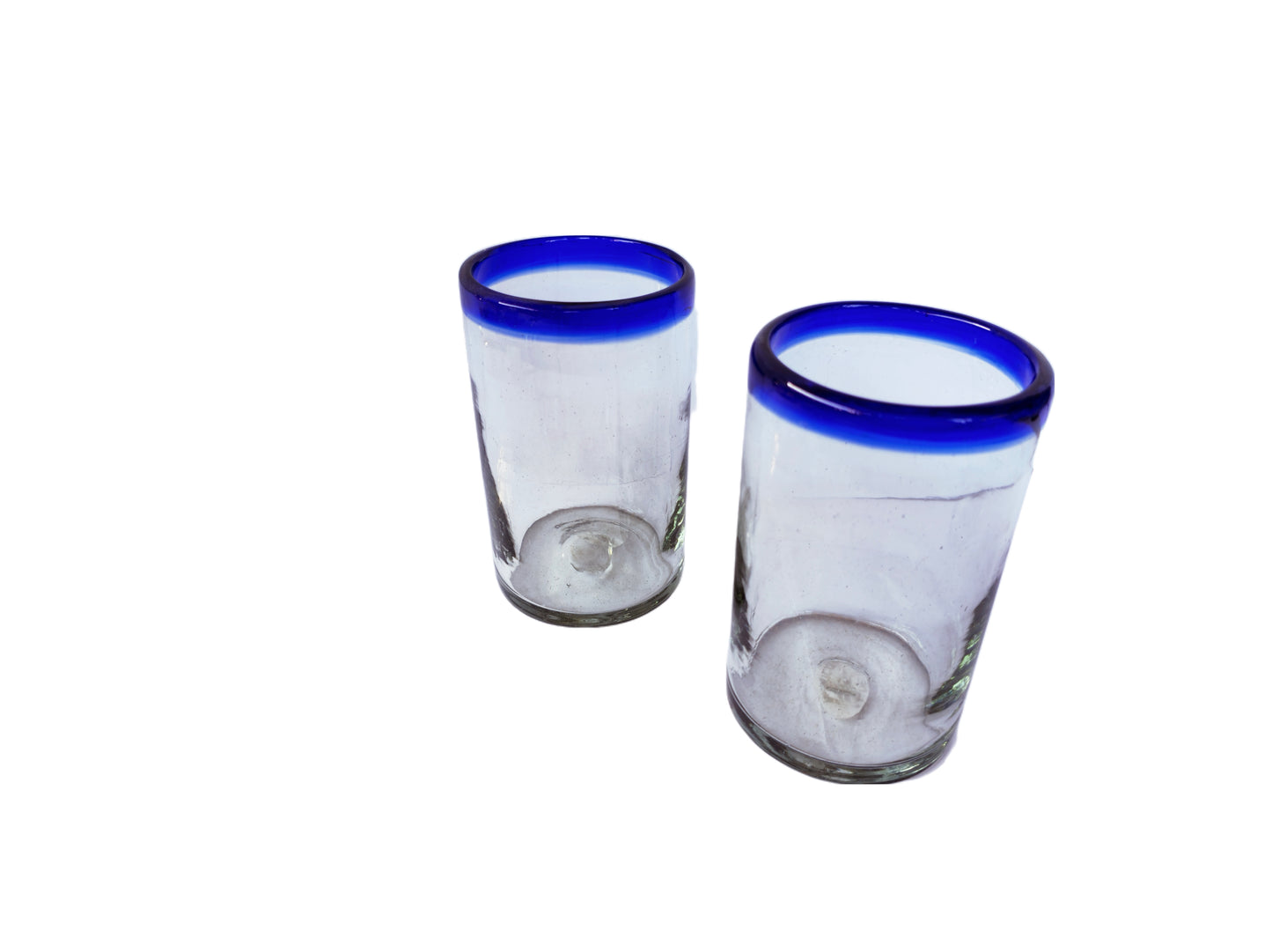 Vasos Vidrio Soplado Para Agua paquete de 6 piezas